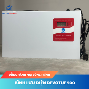 Bình Lưu Điện Devotue 500kg Thế Hệ Mới 1 Đổi 1