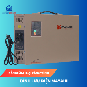 Bình Lưu Điện Mayaki X500 Tự sạc tự xả BẢO HÀNH BO MẠCH 3 NĂM