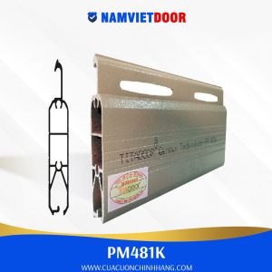CỬA CUỐN TITADOOR PM481K – 13kg |1.35-1.85mm | – 13kg/m2 +-6%