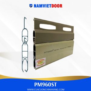 CỬA CUỐN TITADOOR PM960ST – Nan Kép – 1.5-1.6mm | 13kg |