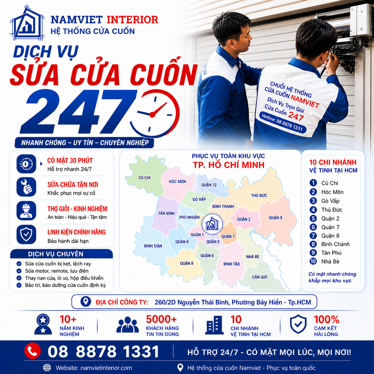 sửa cửa cuốn