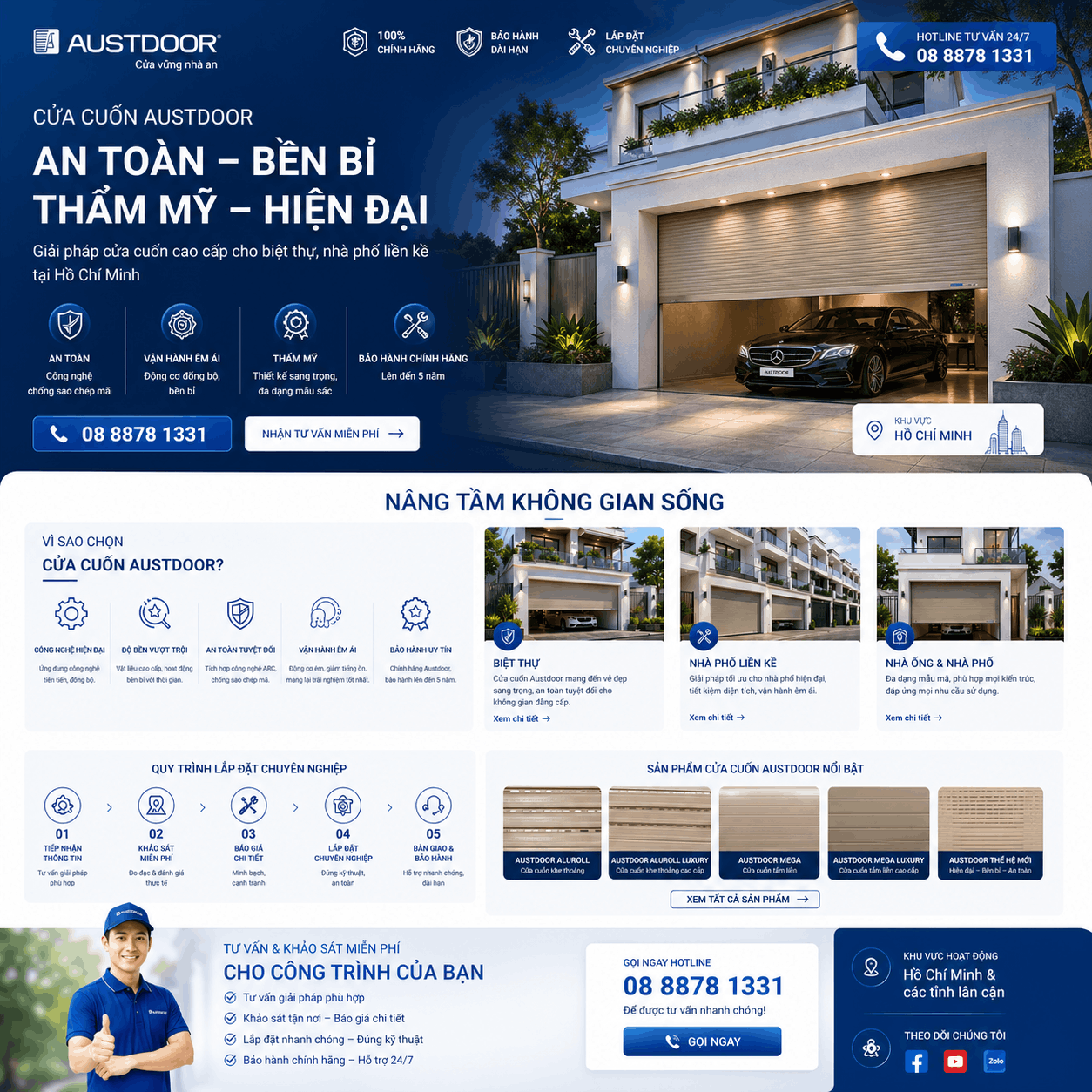 cửa cuốn austdoor