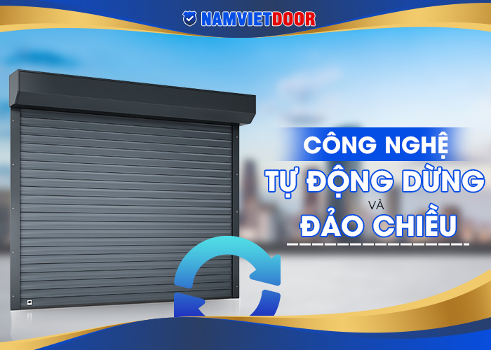 cửa cuốn tự động đảo chiều