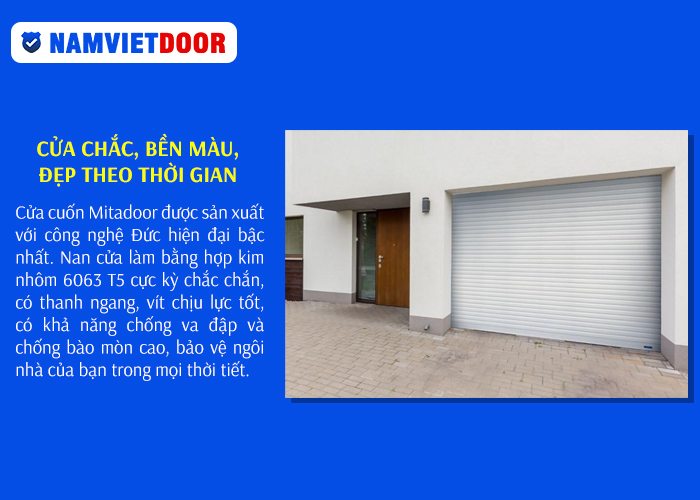 Cửa chắc, bền m&agrave;u, &dstrok;ẹp theo thời gian