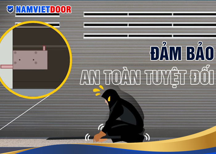 Cửa cuốn khe thoáng Đài Loan được sử dụng cũng nhằm mục đích là bảo vệ tài sản