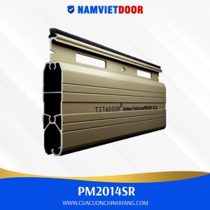 CỬA CUỐN TITADOOR PM2014SR | 1.23mm – 1.4mm | – 2 Roon Giảm Ồn – 11,8kg/m2 +-6%