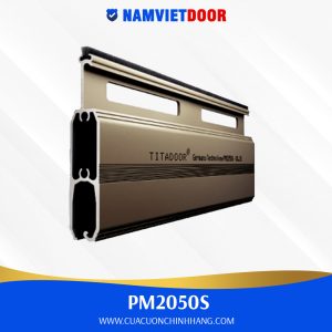 CỬA CUỐN TITADOOR PM2050S | 1.5mm-2.5mm |  – Ron Giảm Ồn – 13,5kg/m2 +-6%