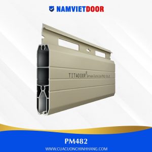 CỬA CUỐN TITADOOR PM482 |1.15mm| 10,5kg | – 10,5kg/m2 +-6%