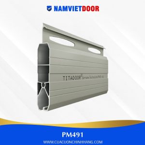 CỬA CUỐN TITADOOR PM491 | 1mm | 8,2kg | – 8,2kg/m2 +-6%