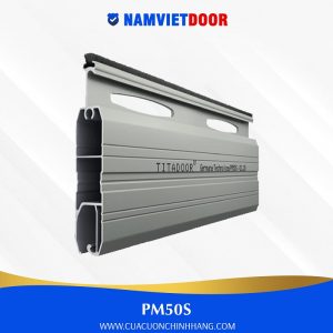 CỬA CUỐN TITADOOR PM50S | 1.1mm | 9,4kg | – Ron giảm ồn – 9,3kg/m2 +-6%