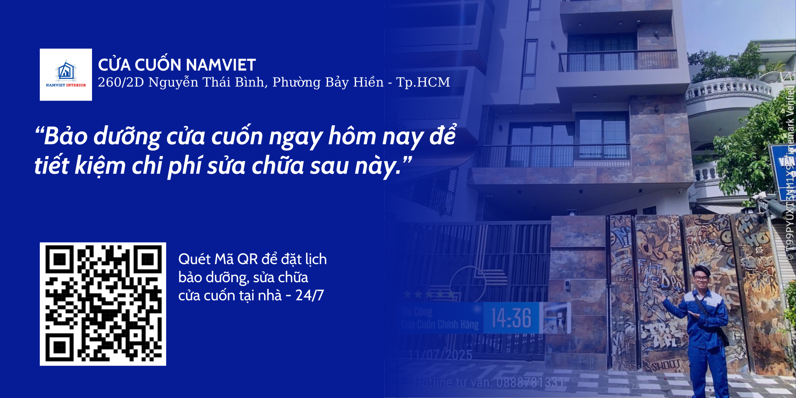 bảo dưỡng cửa cuốn