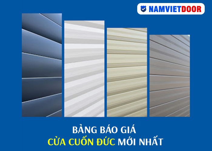 bảng báo giá cửa cuốn