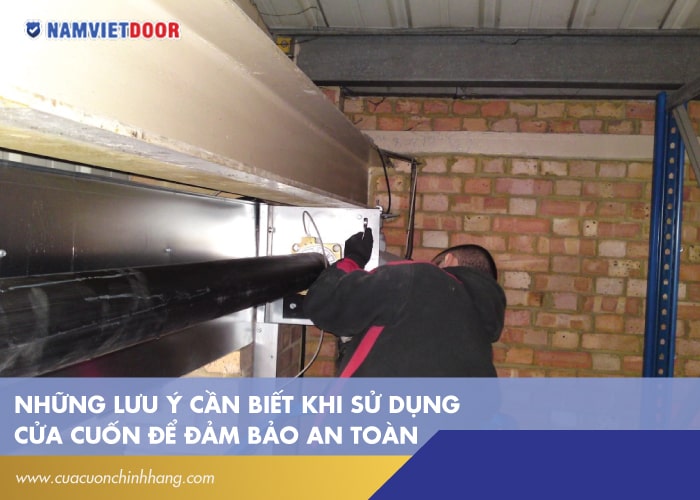 cửa cuốn liệu có an toàn khi sử dụng