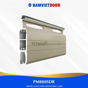 CỬA CUỐN TITADOOR PM800SDR | Ron giảm chấn – 16kg/m2 +-6%