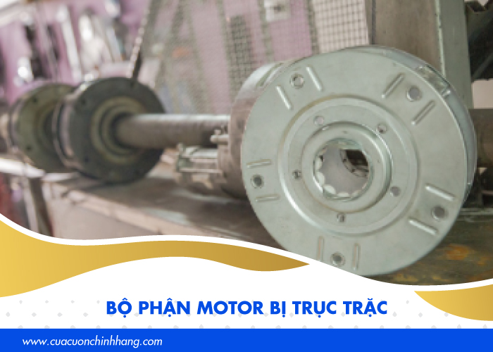 cửa cuốn kh&ocirc;ng k&eacute;o xuống &dstrok;ược