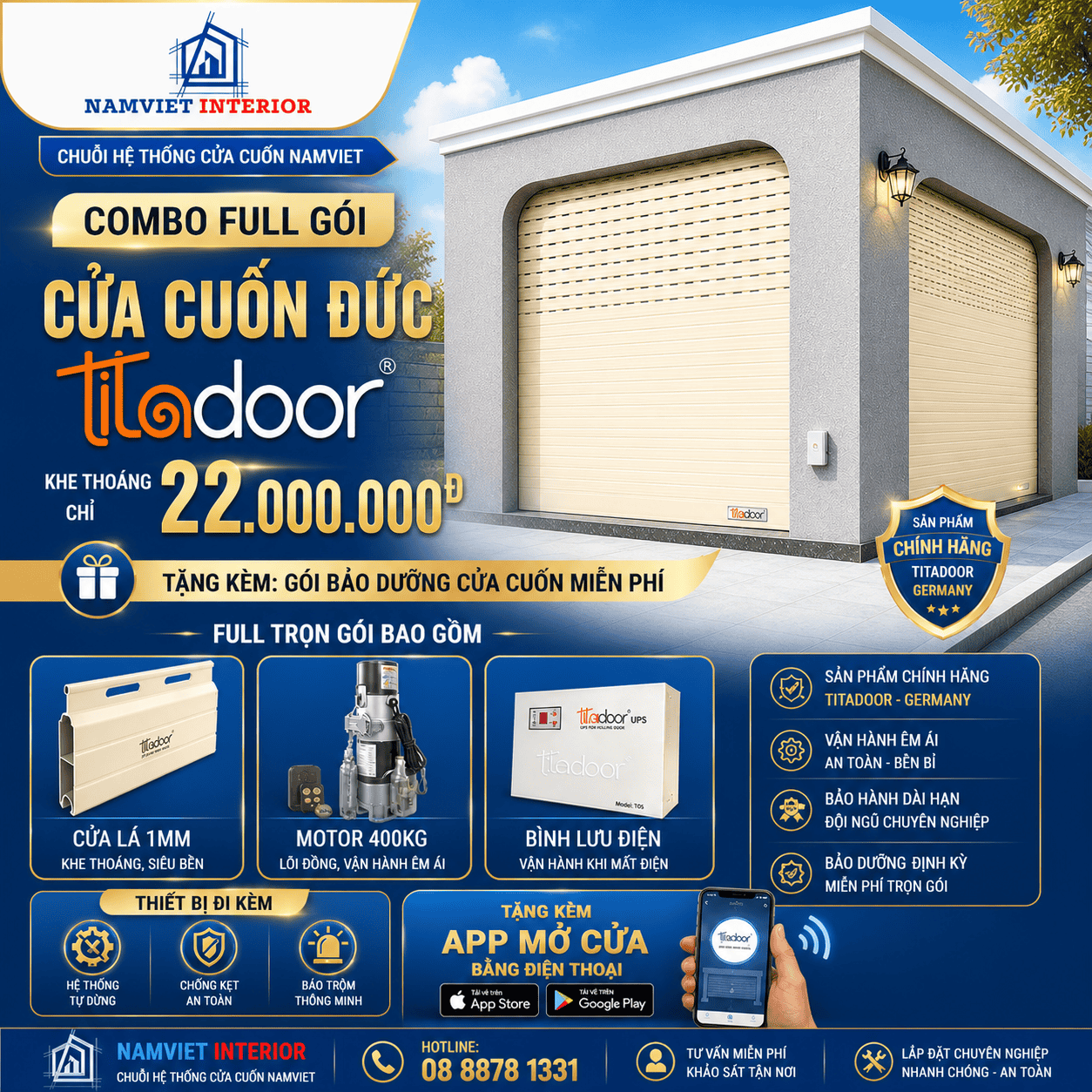 cửa cuốn titadoor