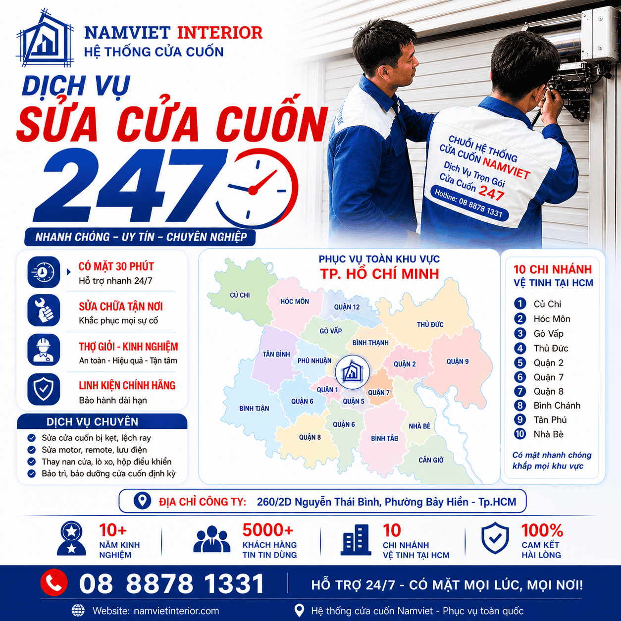 sửa cửa cuốn quận 7