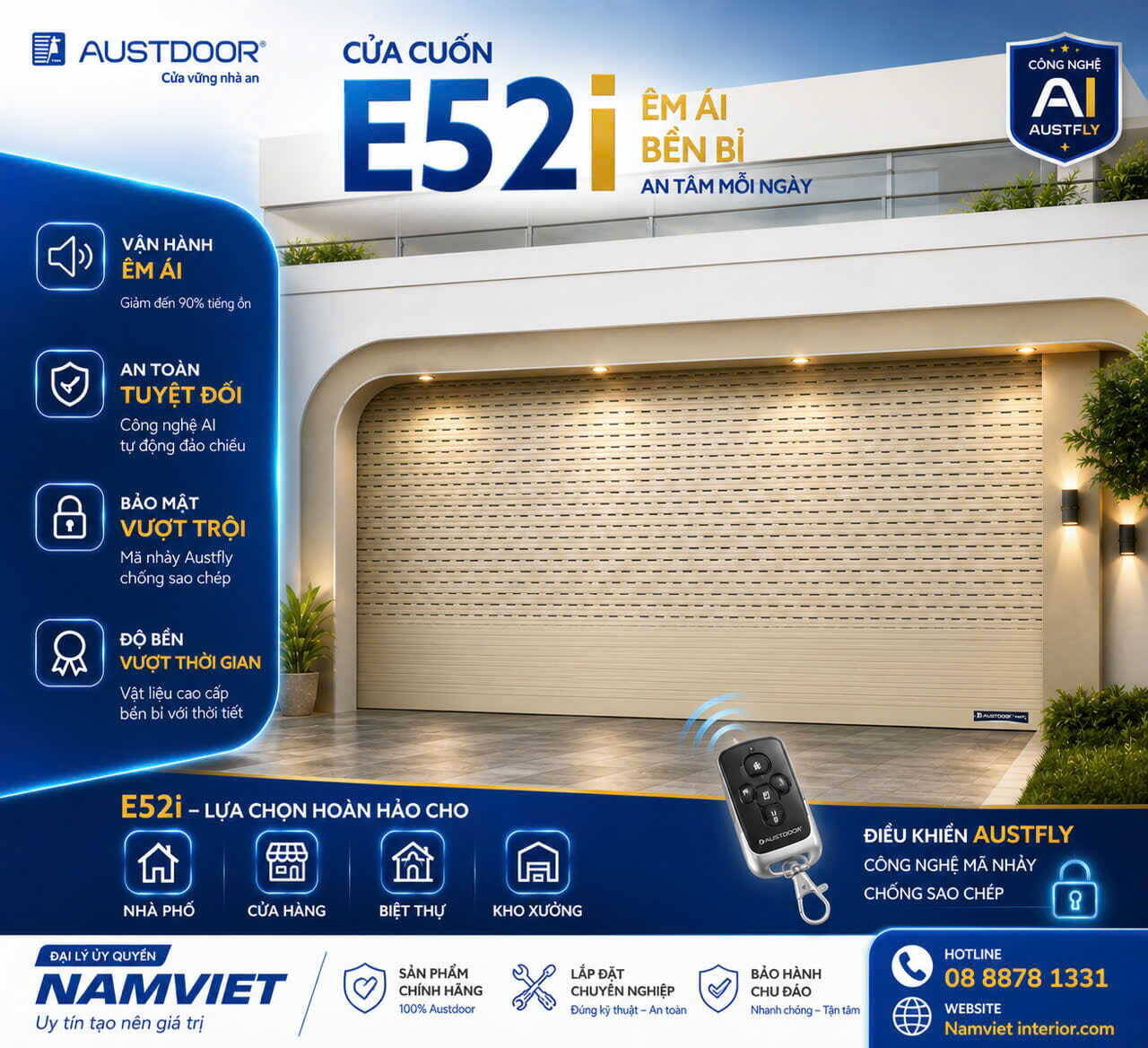 cửa cuốn austdoor