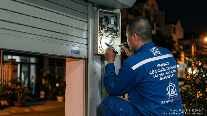 Dịch vụ sửa cửa cuốn phường Phước B&igrave;nh uy t&iacute;n, gọi l&agrave; c&oacute; mặt