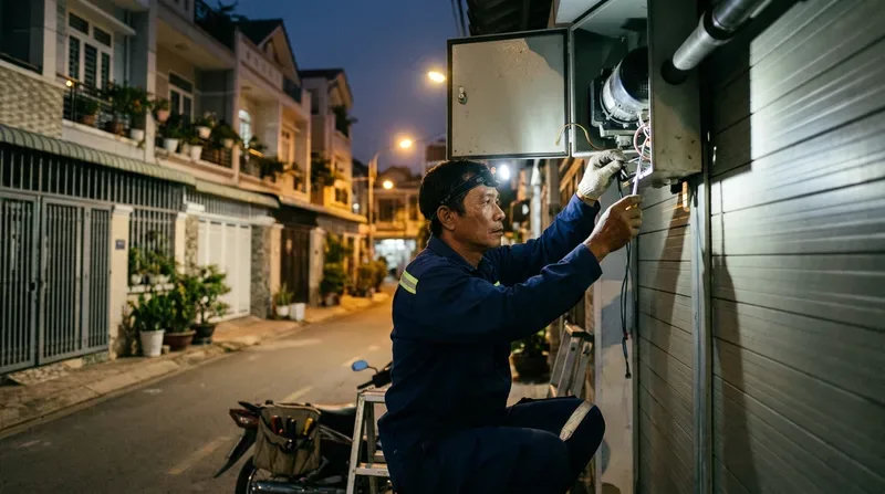 Dịch vụ sửa cửa cuốn phường Thủ Đức uy tín, cấp tốc 24/7
