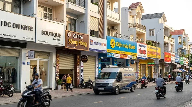 Nhu cầu lắp &dstrok;ặt v&agrave; sửa cửa cuốn phường Linh Xu&acirc;n hiện nay