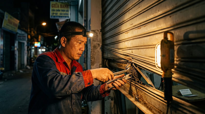 Nỗi &aacute;m ảnh khi chọn sai cửa cuốn & Tầm quan trọng của &dstrok;ại l&yacute; ch&iacute;nh h&atilde;ng