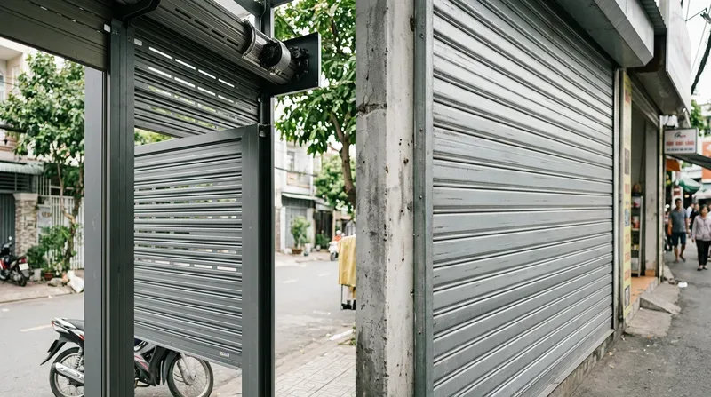 C&aacute;c d&ograve;ng cửa cuốn phổ biến v&agrave; chất lượng nhất hiện nay