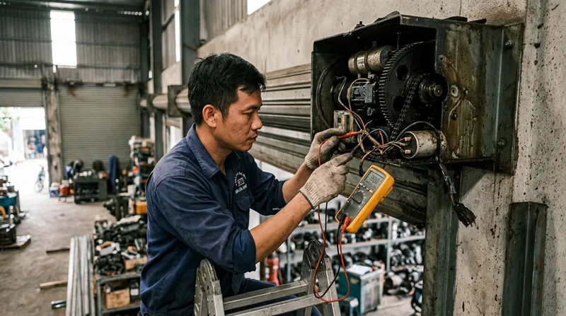 C&aacute;c lỗi thường gặp cần gọi thợ sửa cửa cuốn ngay
