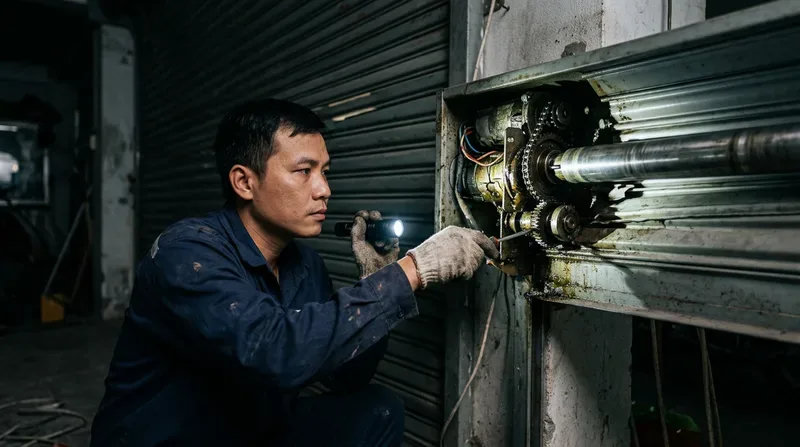 C&aacute;c sự cố cửa cuốn thường gặp v&agrave; c&aacute;ch xử l&yacute; khẩn cấp