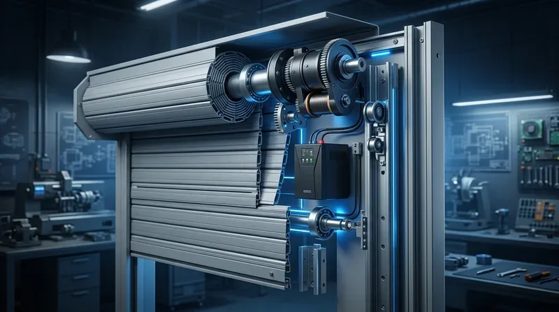 Cấu tạo của cửa cuốn gồm những bộ phận n&agrave;o?