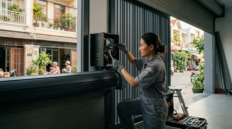 Chi tiết dịch vụ cửa cuốn phường Tây Thạnh chuyên nghiệp