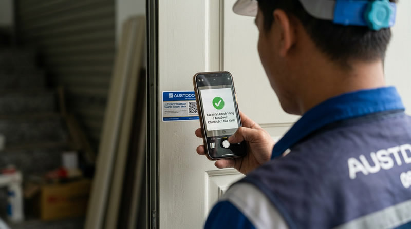 C&aacute;ch nhận biết &dstrok;ại l&yacute; cửa cuốn Austdoor ch&iacute;nh h&atilde;ng v&agrave; ch&iacute;nh s&aacute;ch bảo h&agrave;nh