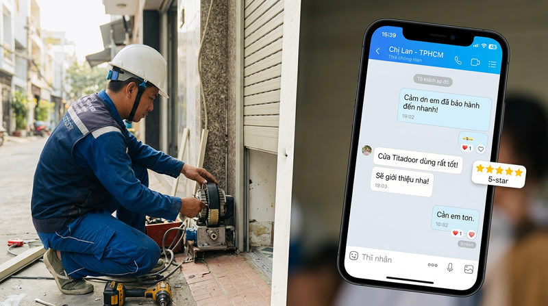 Chính sách bảo hành & Hình ảnh thi công thực tế tại TPHCM