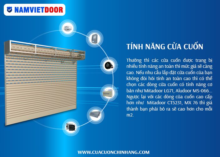 t&iacute;nh n&abreve;ng cửa cuốn