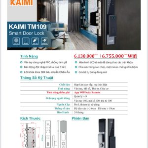Khóa vân tay TM109